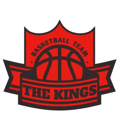 The Kings Basketball team Logo Template 縮圖