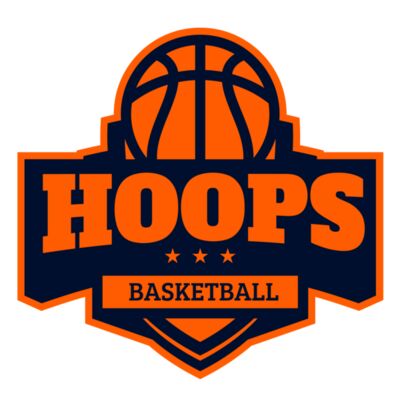 Hoops Basketball logo template 03 縮圖