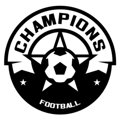 Champions Football logo template 縮圖