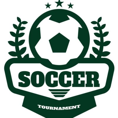 Soccer Tournament logo template 縮圖