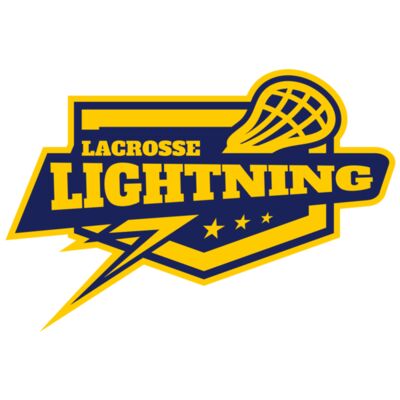 Lightning Lacrosse Logo Template 縮圖