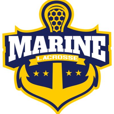 Marine Lacrosse Logo Template 縮圖