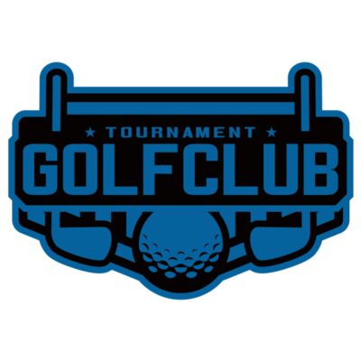 Golf club Tournament logo template 縮圖