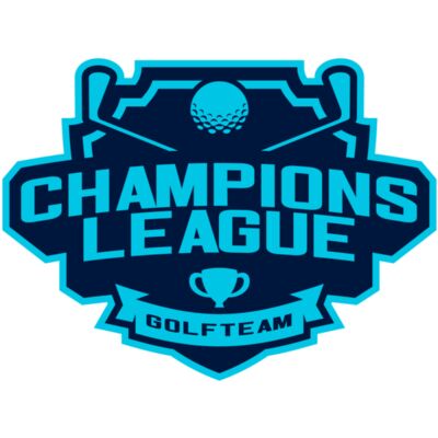 Champions League Golf Team logo template 縮圖