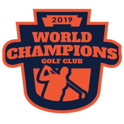World Champions Golf club logo template 縮圖