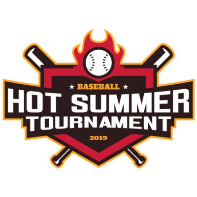 Hot Summer Tournament Baseball logo 01 縮圖