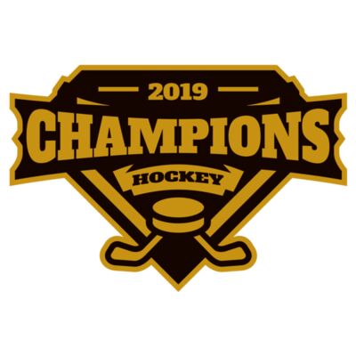Champions Hockey logo template 縮圖
