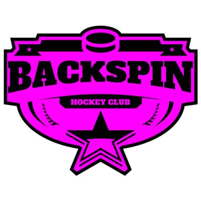 Backspin Hockey Club logo template 縮圖