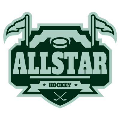 All Star Hockey Tournament logo template 02 縮圖