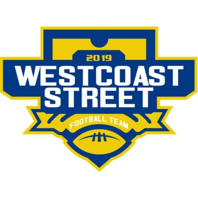 West Coast Street Football League logo template 縮圖