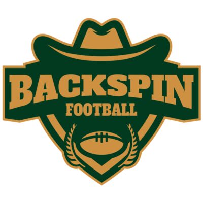 Backspin Football logo template 縮圖