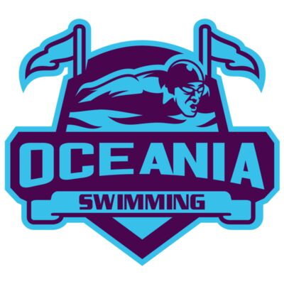 Oceania Swimming logo template 縮圖