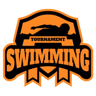 Swimming Tournament logo template 03 縮圖