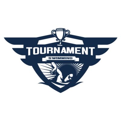 Swimming Tournament logo template 04 縮圖
