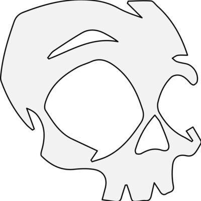 Elements Skulls logo template 33 縮圖