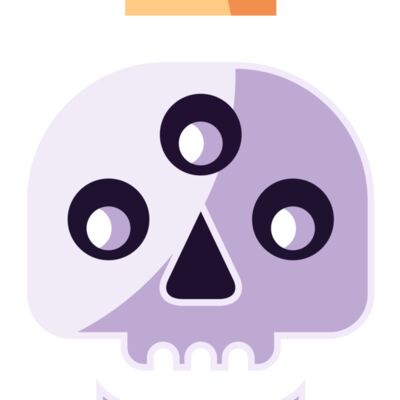 Elements Skulls logo template 59 縮圖