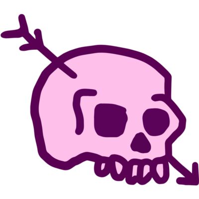 Elements Skulls logo template 63 縮圖