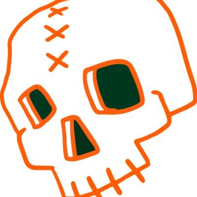 Elements Skulls logo template 81 縮圖