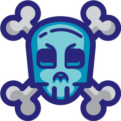 Elements Skulls logo template 161 縮圖