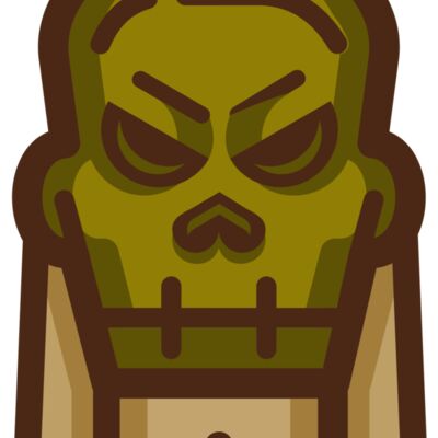 Elements Skulls logo template 177 縮圖