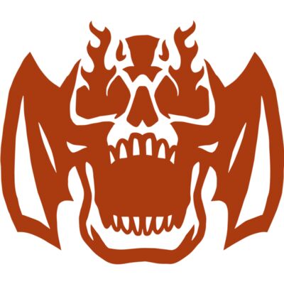 Elements Skulls logo template 178 縮圖