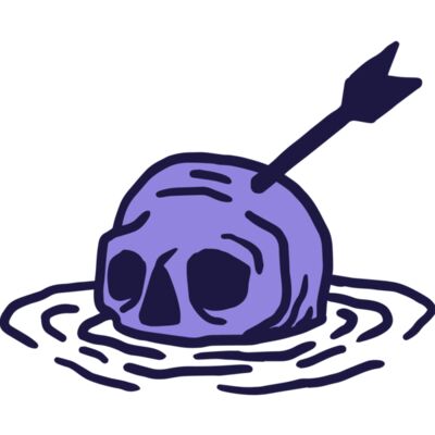 Elements Skulls logo template 186 縮圖