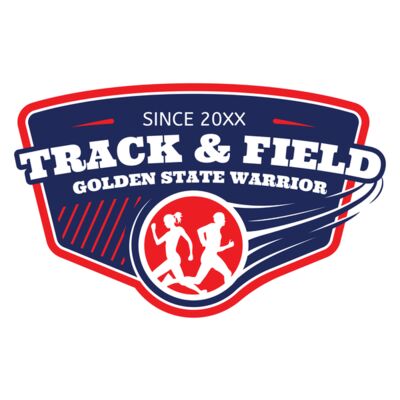 Track & Field Team Logo 01 縮圖