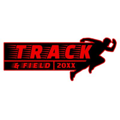 Track & Field Team Logo 08 縮圖